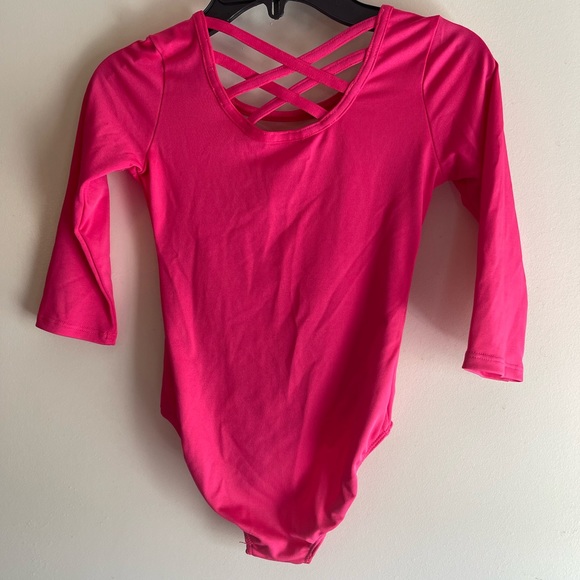 Leotard Hot Pink - Capezio Future Star - SM/CH - Ballet Dance Gymnastics - Picture 6 of 8